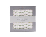 Newcastle Classics Dino Feet Cotton Muslin Crib Sheet Soft Breathable Bedding for Infants - Furniture > Baby & Toddler Furniture > Cribs & Toddler Beds Cotton Crib Sheet