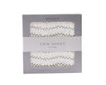 Newcastle Classics Dino Feet Cotton Muslin Crib SheetEveretts Place