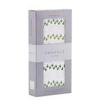 Newcastle Classics Dino Feet Cotton Muslin Swaddle Blanket with Breathable Comfort for Babies - 