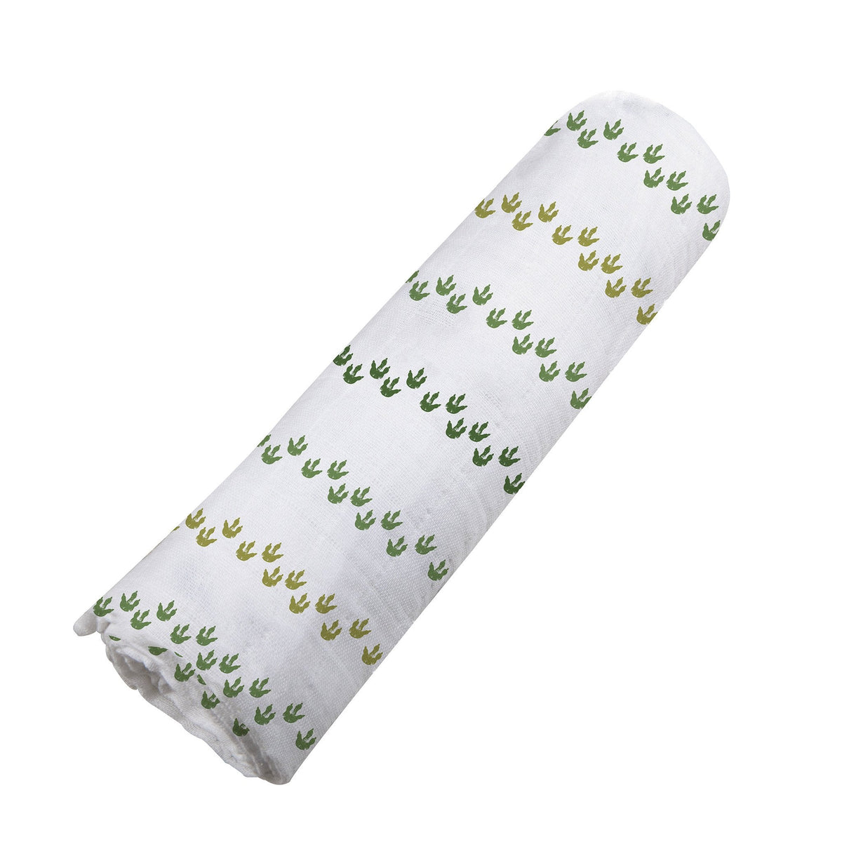 Newcastle Classics Dino Feet Cotton Muslin Swaddle
