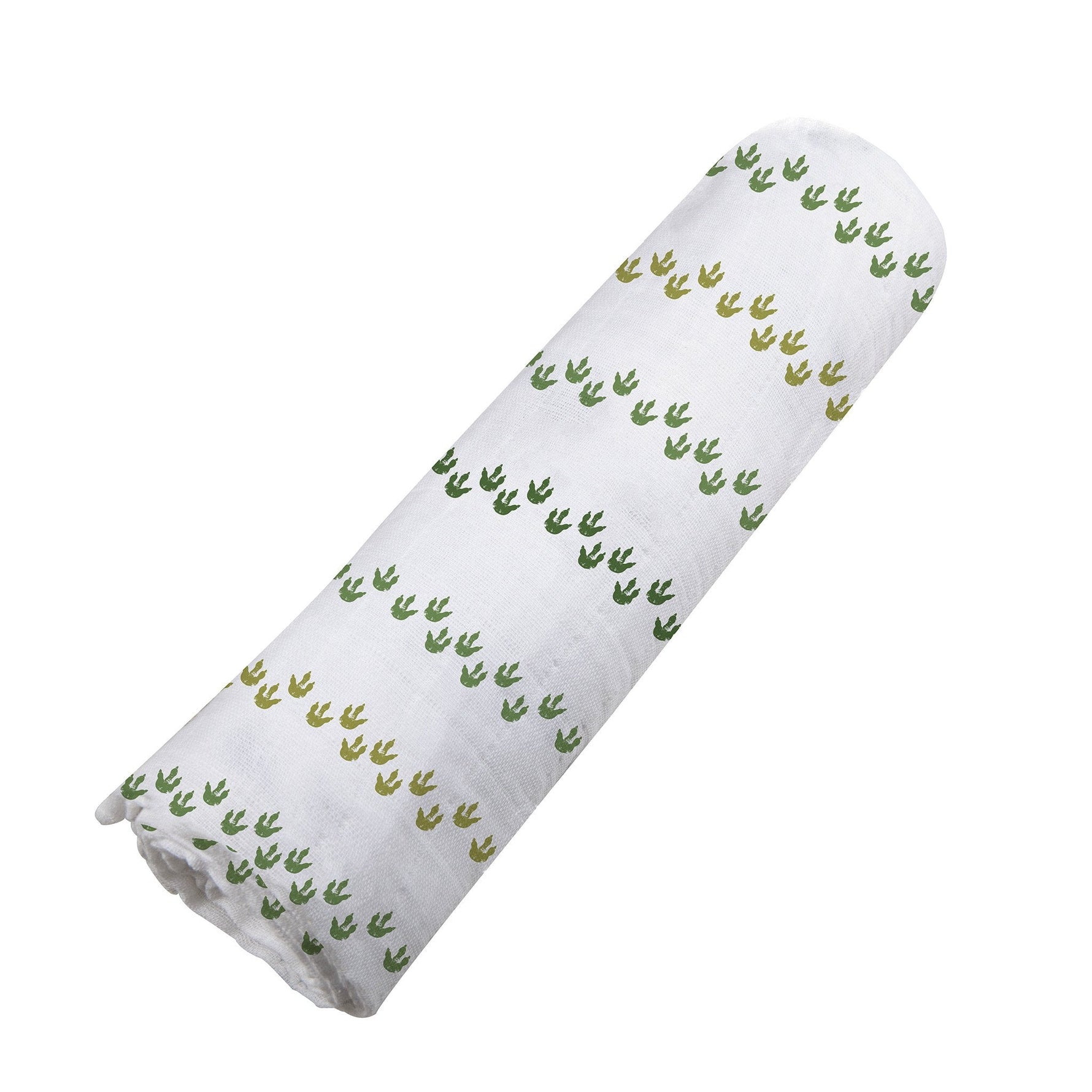 Newcastle Classics Dino Feet Cotton Muslin Swaddle