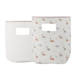 Goosewaddle® | Newborn Baby Blankets Toys Teethers Bibs & More Dino Storage Soft Baskets with Fun Designs for Kids Rooms - Baby & Toddler Storage