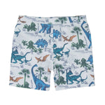 Sweet Bamboo Dinosaur Adventures Summer Pajama Set with Lightweight Fabric for Kids - 