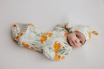 Three Little Tots Dinosaur Newborn Knotted Hat - 
