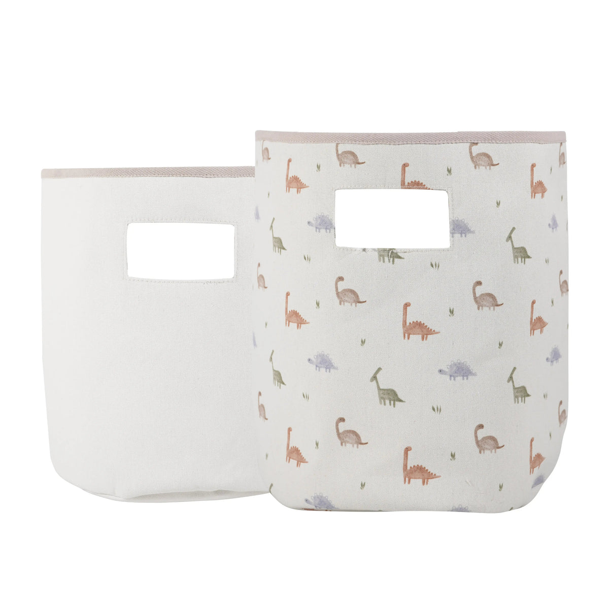 Goosewaddle® | Newborn Baby Blankets Toys Teethers Bibs & More Dinosaur Soft Storage 2 Pack - 
