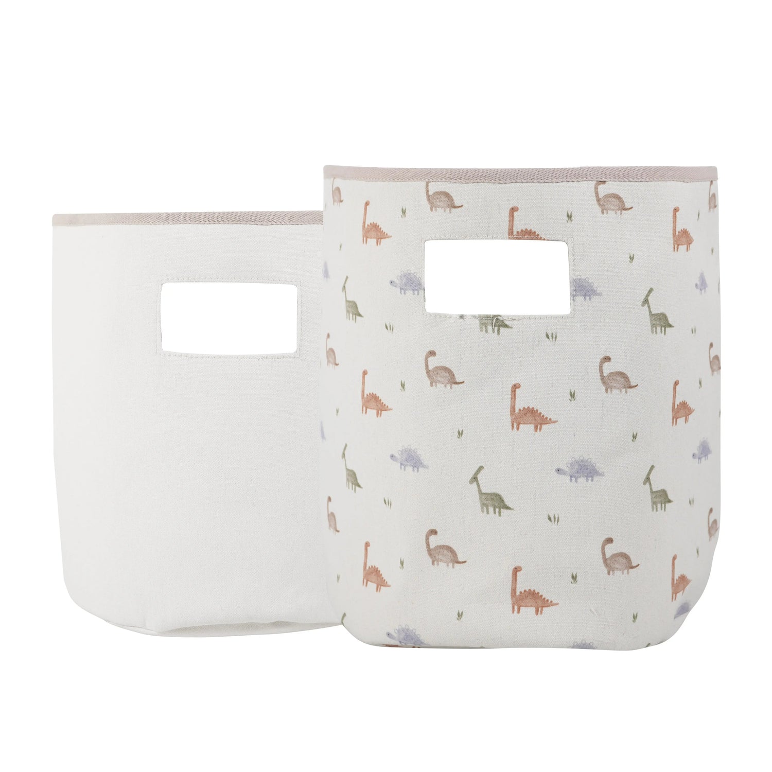 Goosewaddle® | Newborn Baby Blankets Toys Teethers Bibs & More Dinosaur Soft Storage 2 Pack - 