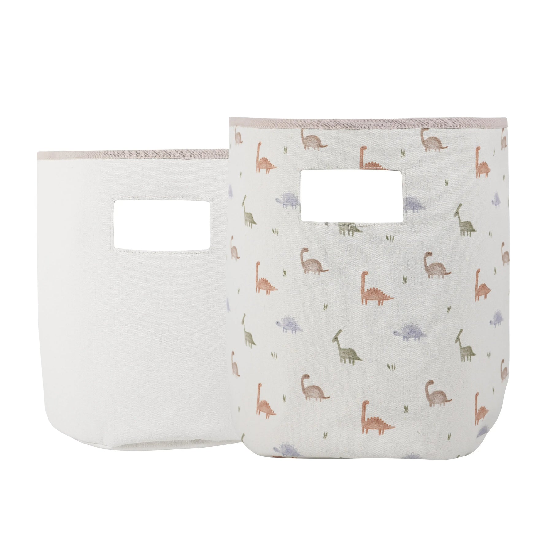 Goosewaddle® | Newborn Baby Blankets Toys Teethers Bibs & More Dinosaur Soft Storage 2 Pack - 