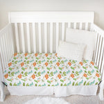Honey Lemonade Dinosaurs Fitted Crib Sheet - 
