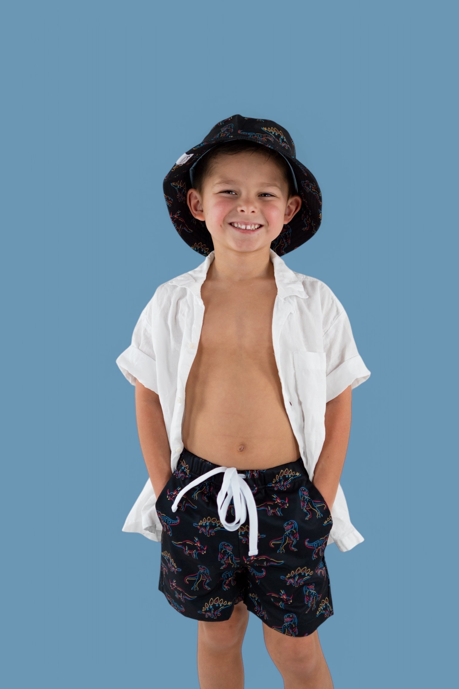 DREAM BIG LITTLE CO DINOSNORE DREAM SWIM TRUNKSEveretts Place