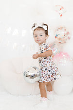 DREAM BIG LITTLE CO DISCO BIRTHDAY GIRL DREAM BODYSUIT DRESSEveretts Place