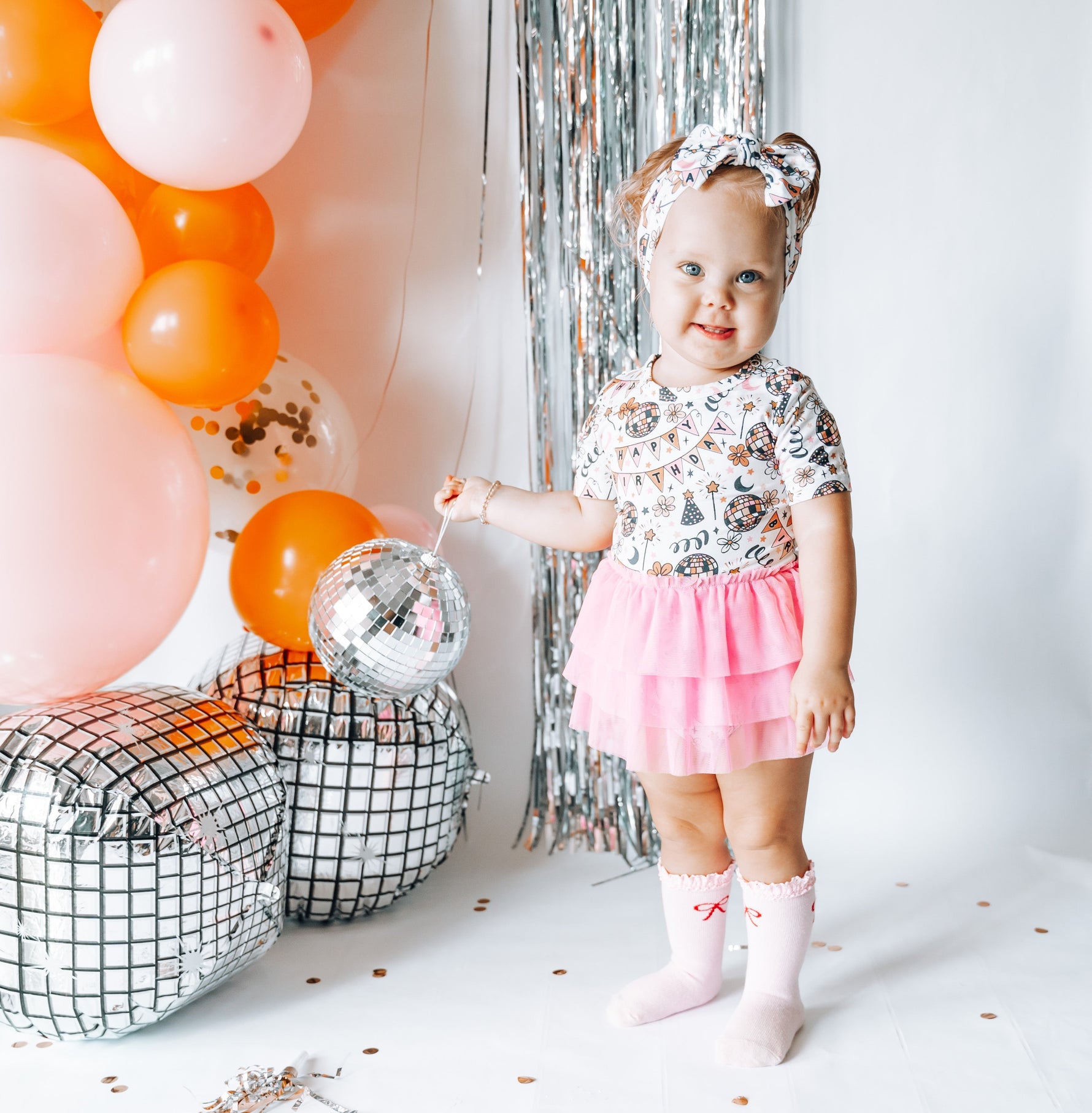 DREAM BIG LITTLE CO DISCO BIRTHDAY GIRL DREAM TUTU BODYSUIT DRESSEveretts Place
