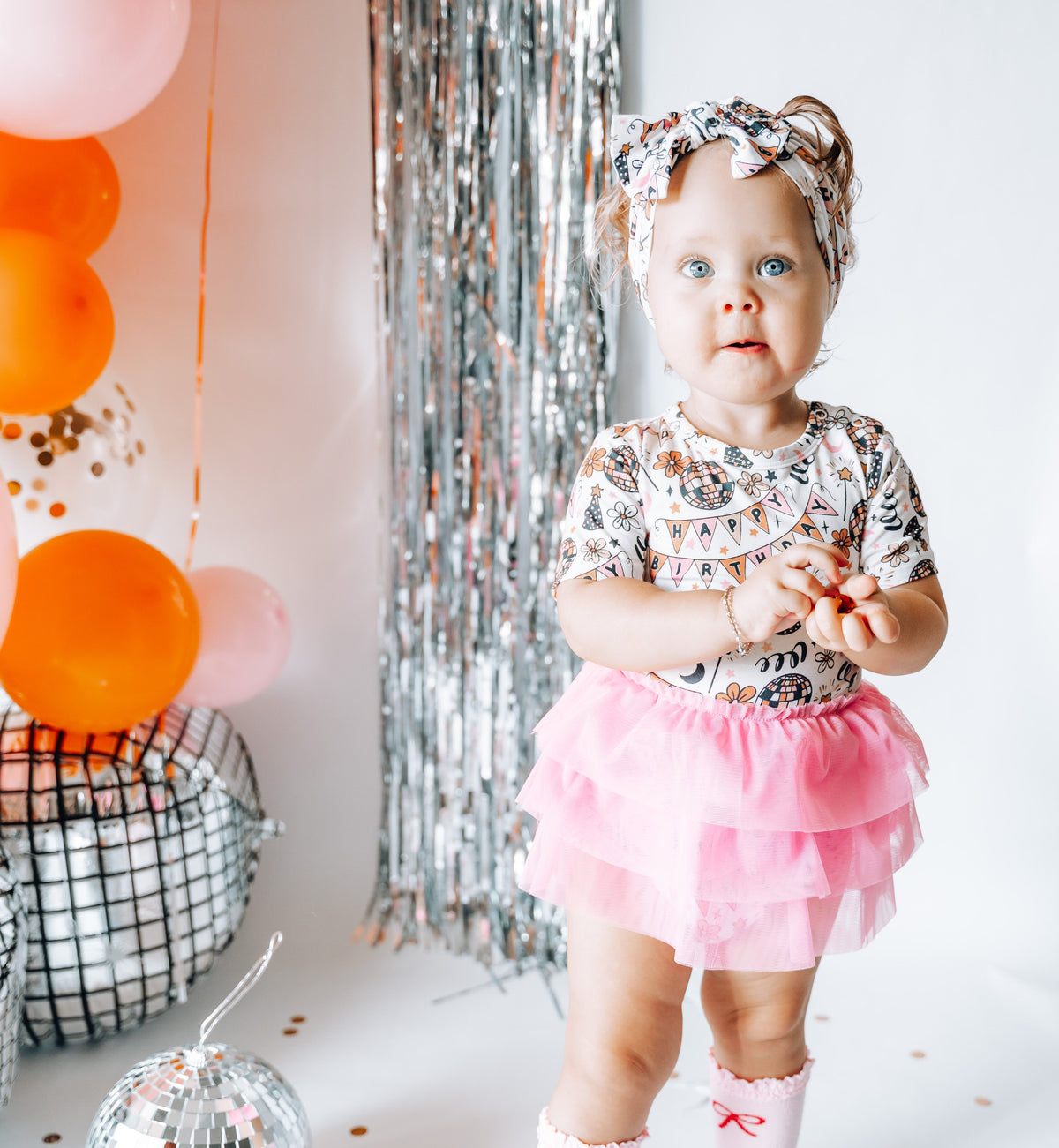 DREAM BIG LITTLE CO DISCO BIRTHDAY GIRL DREAM TUTU BODYSUIT DRESSEveretts Place