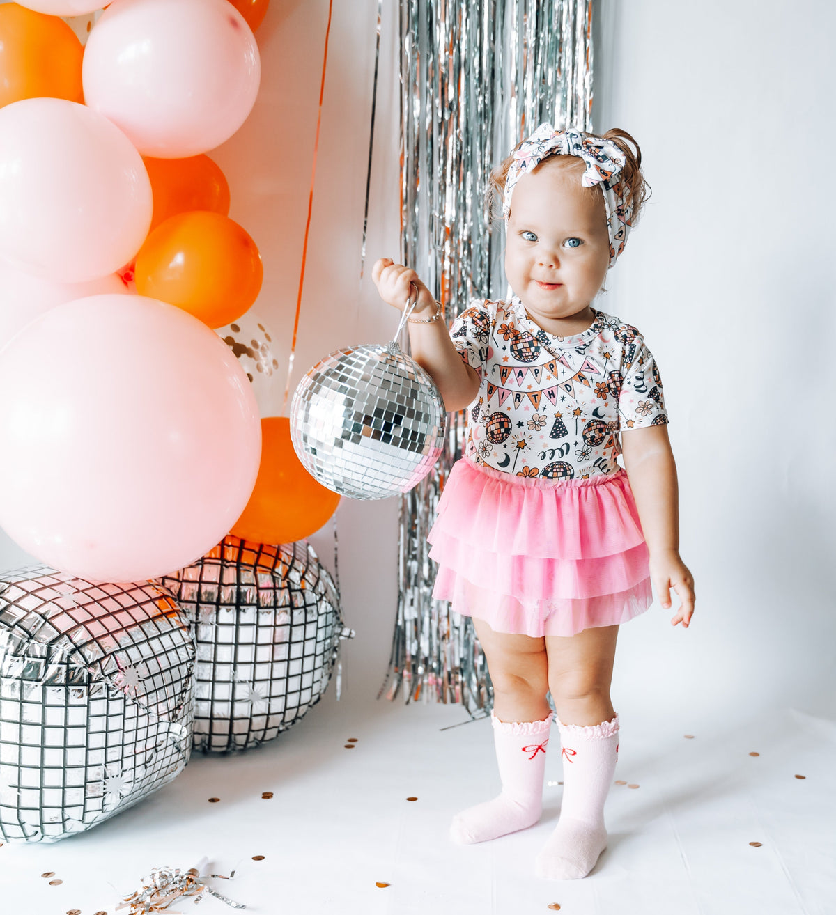 DREAM BIG LITTLE CO DISCO BIRTHDAY GIRL DREAM TUTU BODYSUIT DRESSEveretts Place