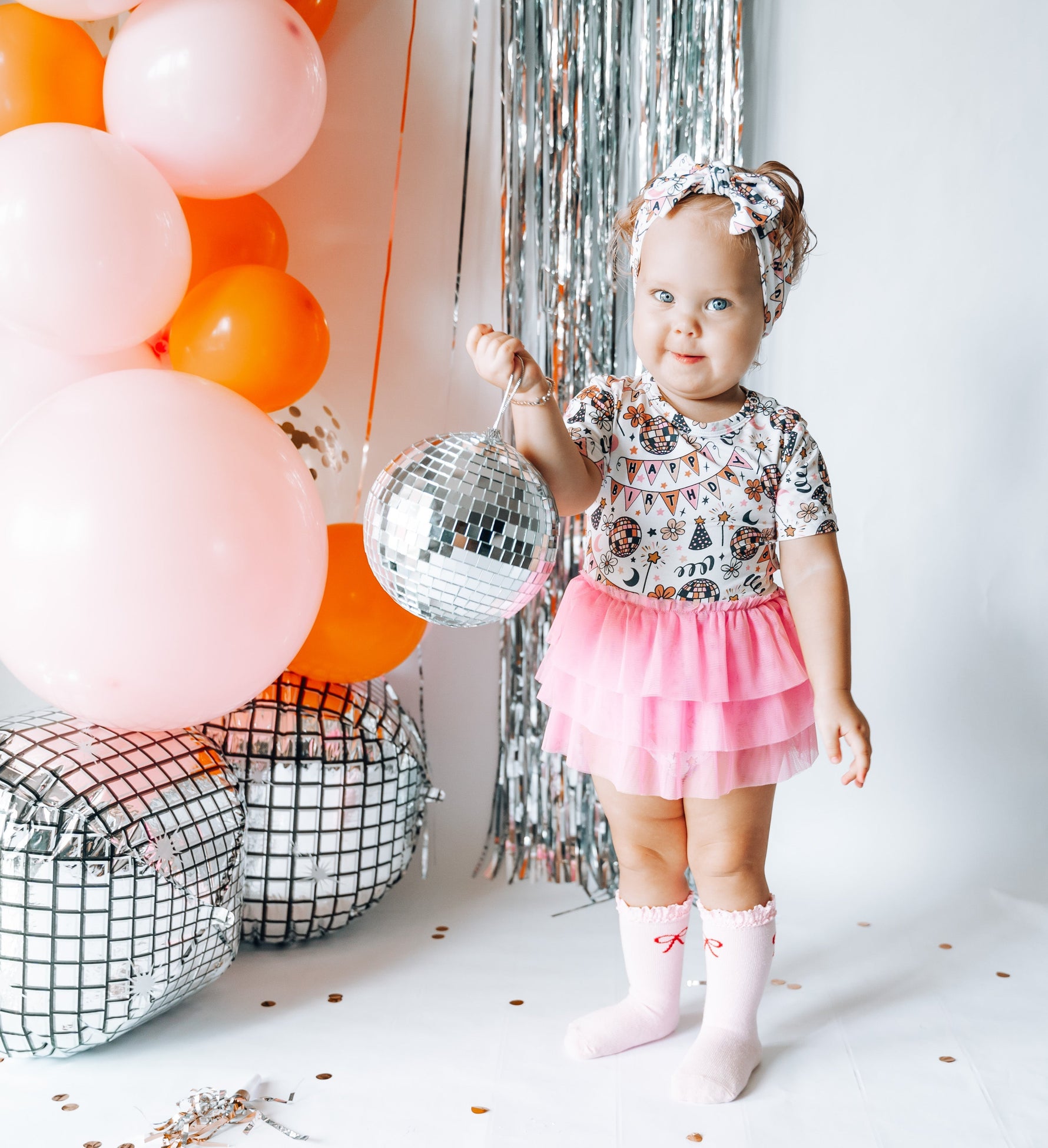 DREAM BIG LITTLE CO DISCO BIRTHDAY GIRL DREAM TUTU BODYSUIT DRESSEveretts Place