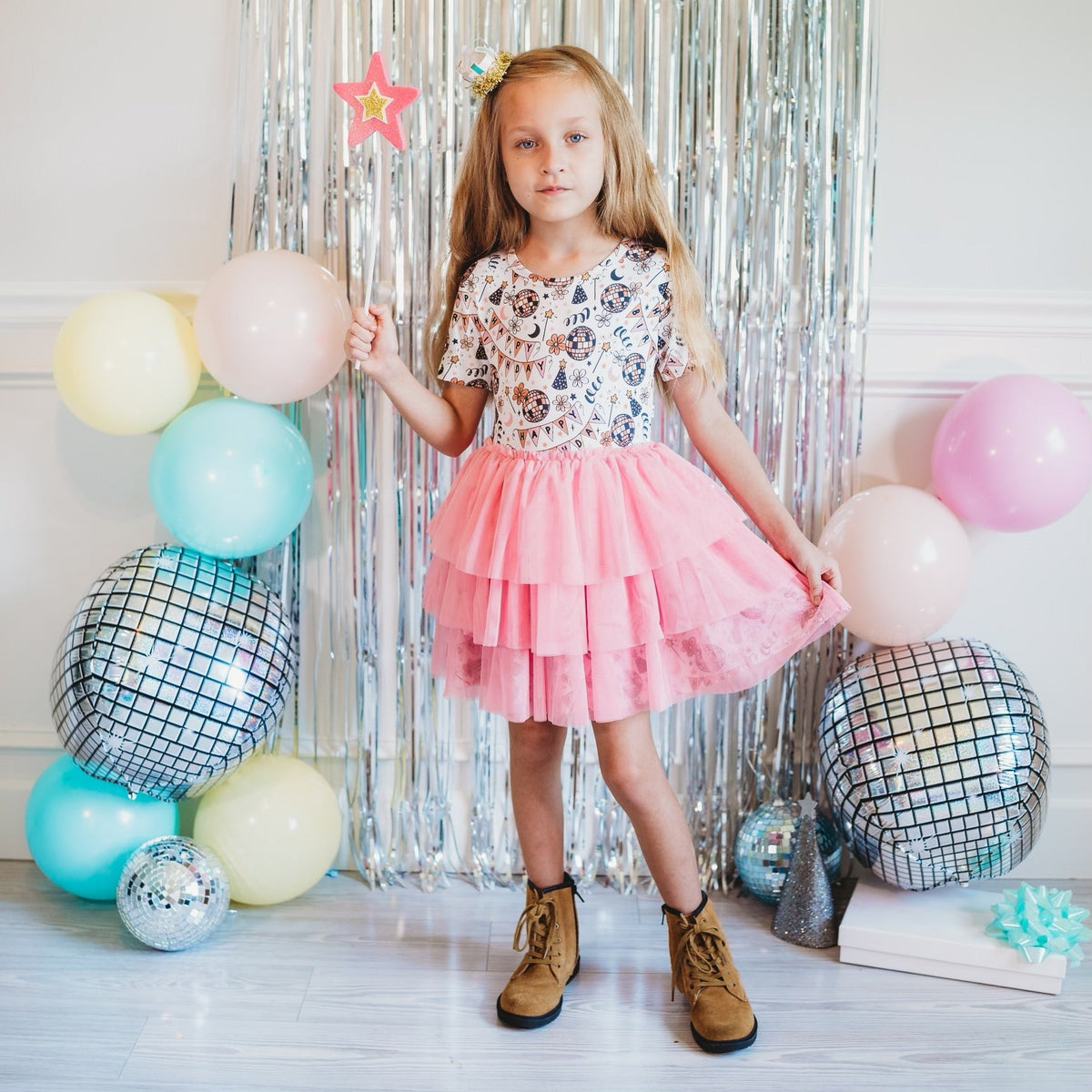 DREAM BIG LITTLE CO DISCO BIRTHDAY GIRL DREAM TUTU DRESSEveretts Place