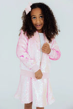 Mila & Rose ® Diva Pink Flip Sequin Jacket - 