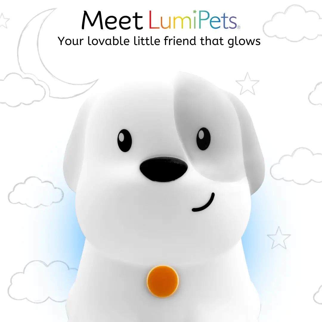 Lumieworld Dog Night Light for Kids - LED Puppy Lamp & Nursery Light | LumiPets® - 