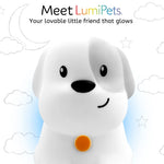 Lumieworld Dog Night Light for Kids - LED Puppy Lamp & Nursery Light | LumiPets® - 