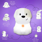 Lumieworld Dog Night Light for Kids - LED Puppy Lamp & Nursery Light | LumiPets® - 