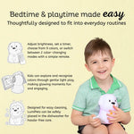 Lumieworld Dog Night Light for Kids - LED Puppy Lamp & Nursery Light | LumiPets® - 