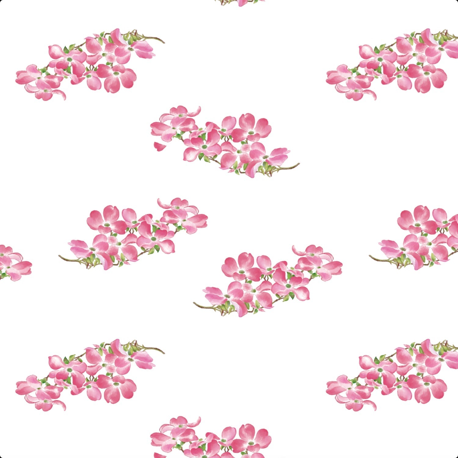 LollyBanks Dogwoods In Bloom Swaddle BlanketEveretts Place