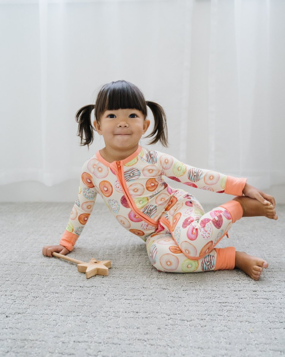 Hugga Babies Donut Mind If I Do Zipper Lounger - Everetts Place Boutique - 