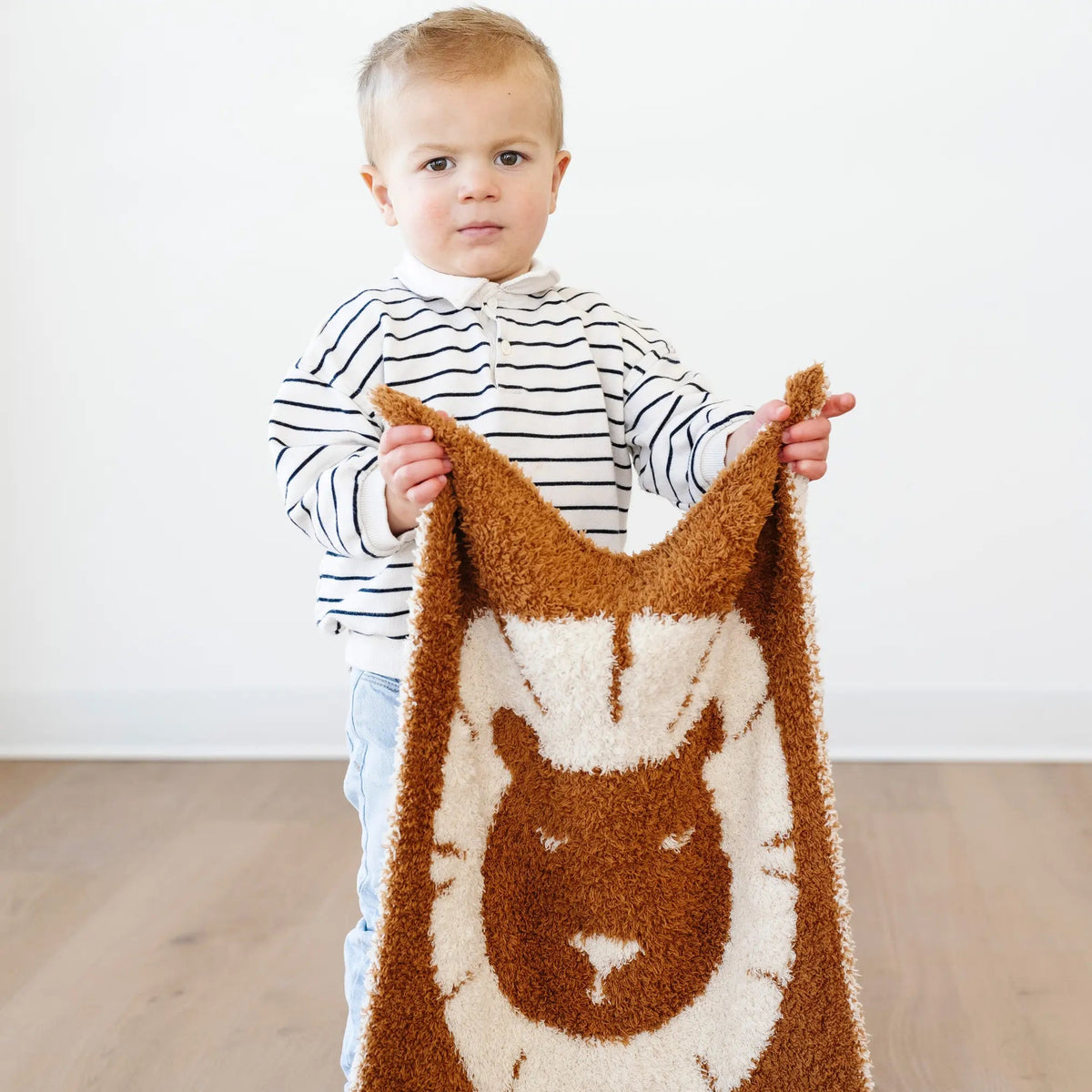 DOUBLE-LAYER BAMBONI® MINI BLANKETS - Textile, Brown, Wool, Woolen, Baby & Toddler Clothing | Everetts Place