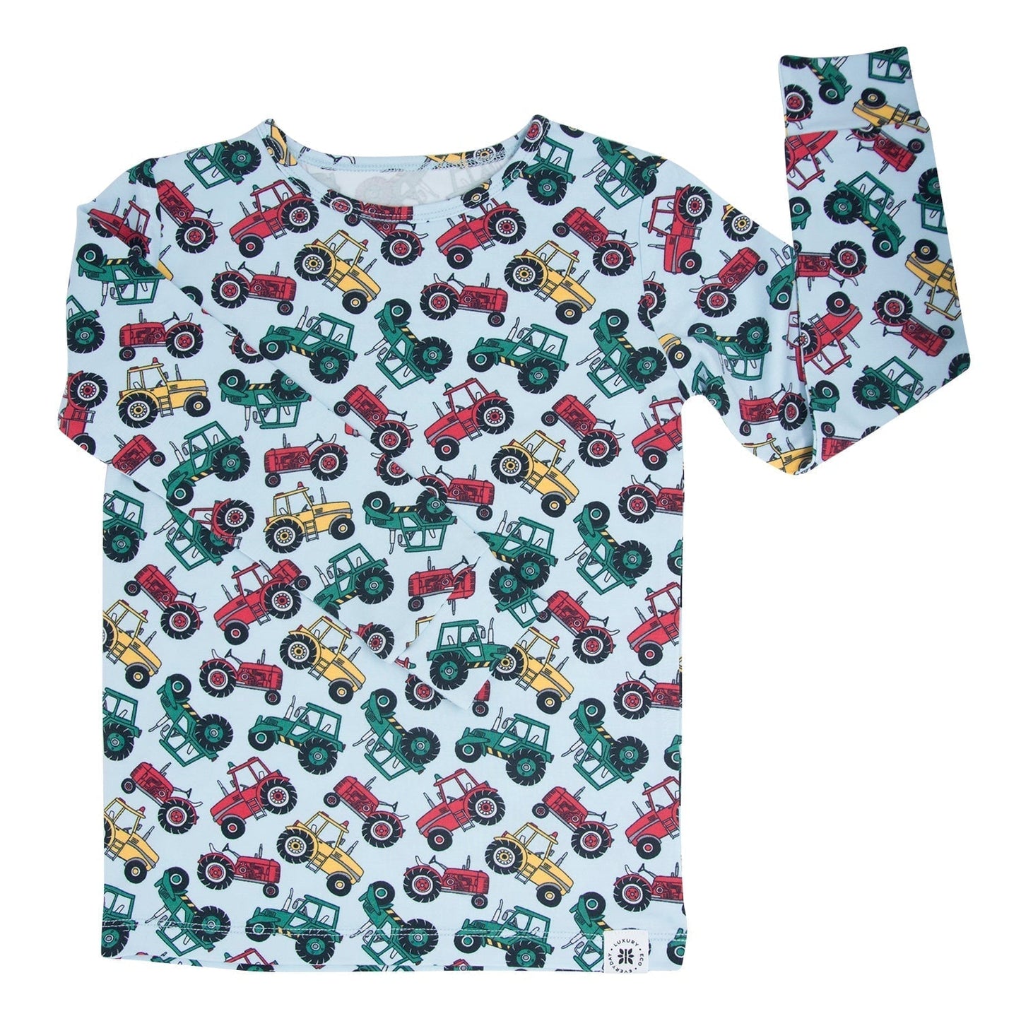 Down On The Farm Original Big Kid Pajama Set For Bedtime Sweet Bamboo Everetts Place: Online Boutique