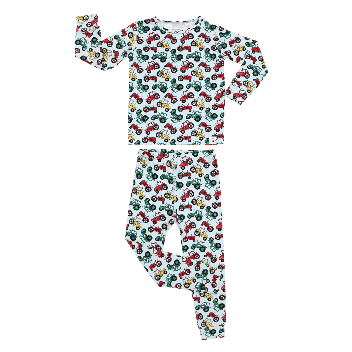 Sweet Bamboo Down On the Farm Big Kid Pajama - 