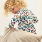 Sweet Bamboo Down On The Farm Raglan Henley - 
