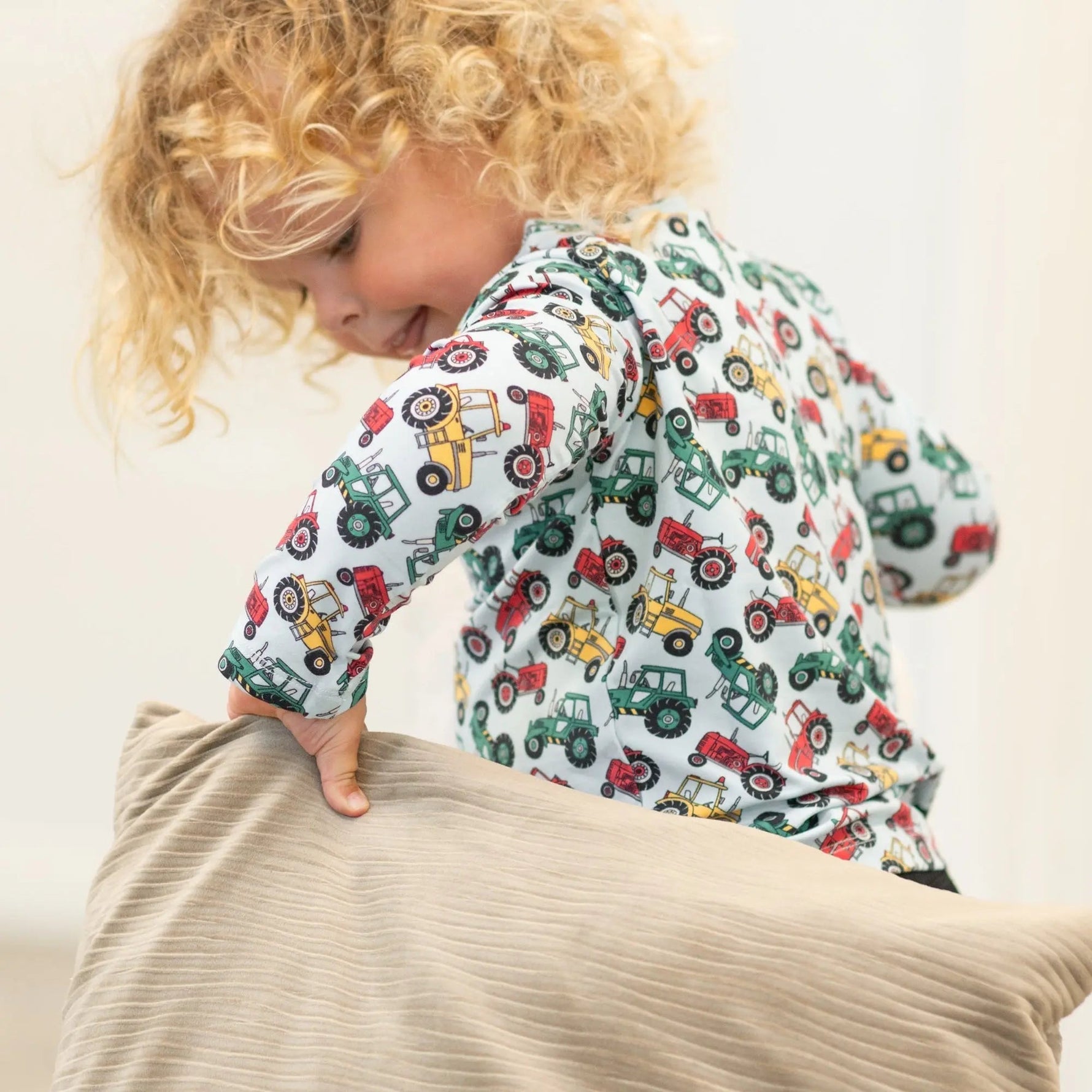 Sweet Bamboo Down On The Farm Raglan Henley - 