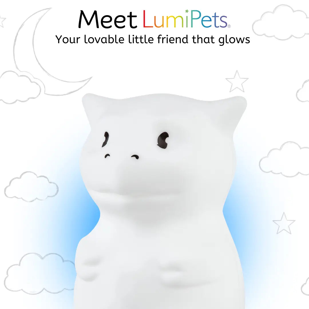 Lumieworld Dragon Night Light For Kids Silicone Dragon Lamp LumiPets Nursery Night Light (view 2 of 9)