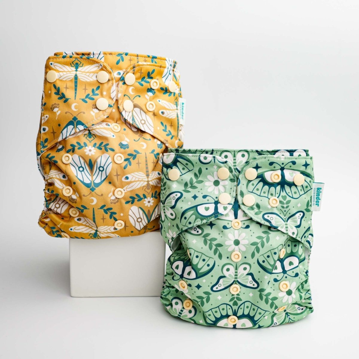 Nature: Essentials Pocket Cloth Diaper with Athletic Wicking Jersey, Grows with your Baby - Everetts Place Boutique - Pocket Diaper