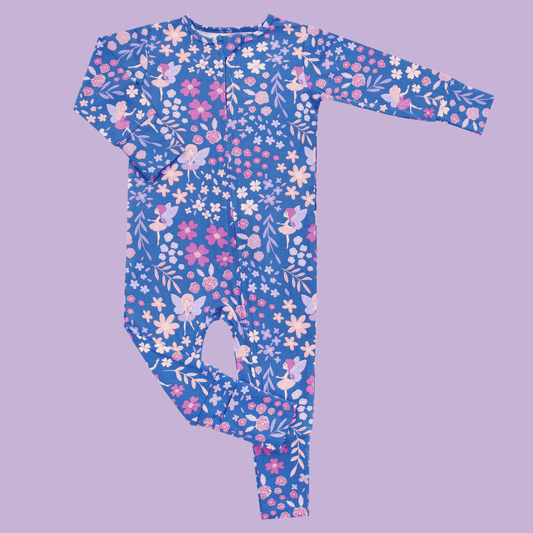 Dream A Little Dream Convertible Two Way Zip Baby Romper Sweet Bamboo Everetts Place: Online Boutique