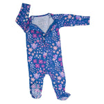 Sweet Bamboo Dream a Little Dream Zipper Footie - 