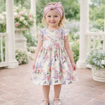 Tesa Babe Dream Blossom Bamboo Baby Toddler Dress - Watercolor FloralEveretts Place