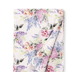 Tesa Babe Dream Blossom Soft Bamboo Stroller Blanket with Floral Print - 