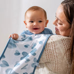 Dreamland Baby Dream Burp Cloth Ultra Absorbent LuxeWeave Fabric for Newborn Care - 