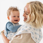 Dreamland Baby Dream Burp Cloth Ultra Absorbent LuxeWeave Fabric for Newborn Care - 