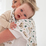 Dreamland Baby Dream Burp Cloth Ultra Absorbent LuxeWeave Fabric for Newborn Care - 