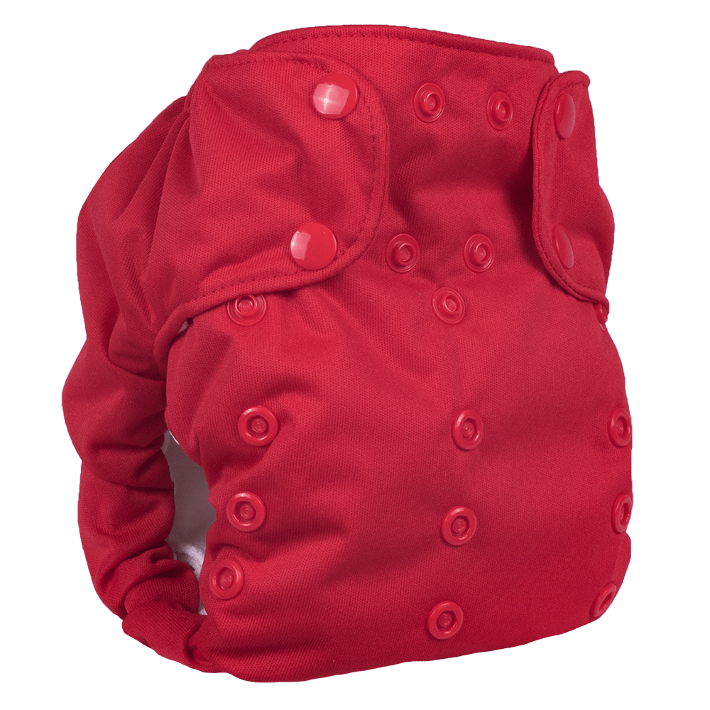 Smart Bottoms Dream Diaper 2.0 - Basic Red - 
