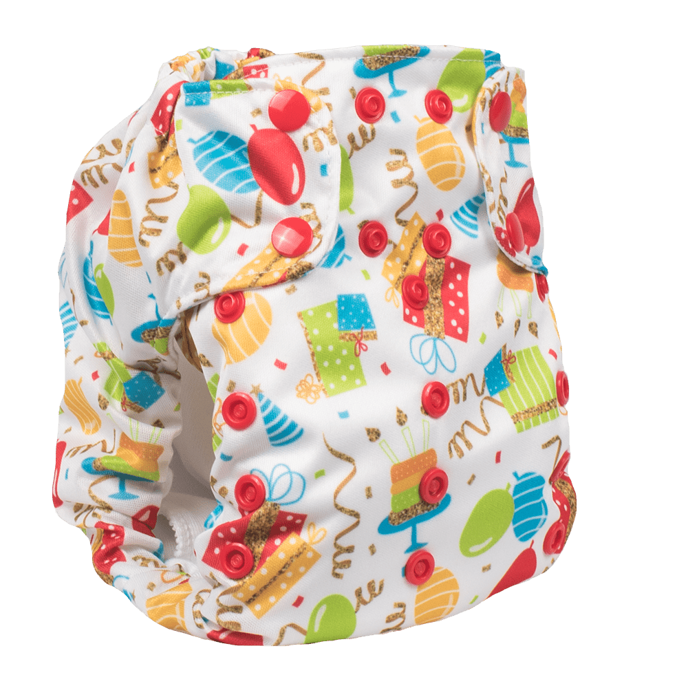 Smart Bottoms Dream Diaper 2.0 - Birthday Party - 