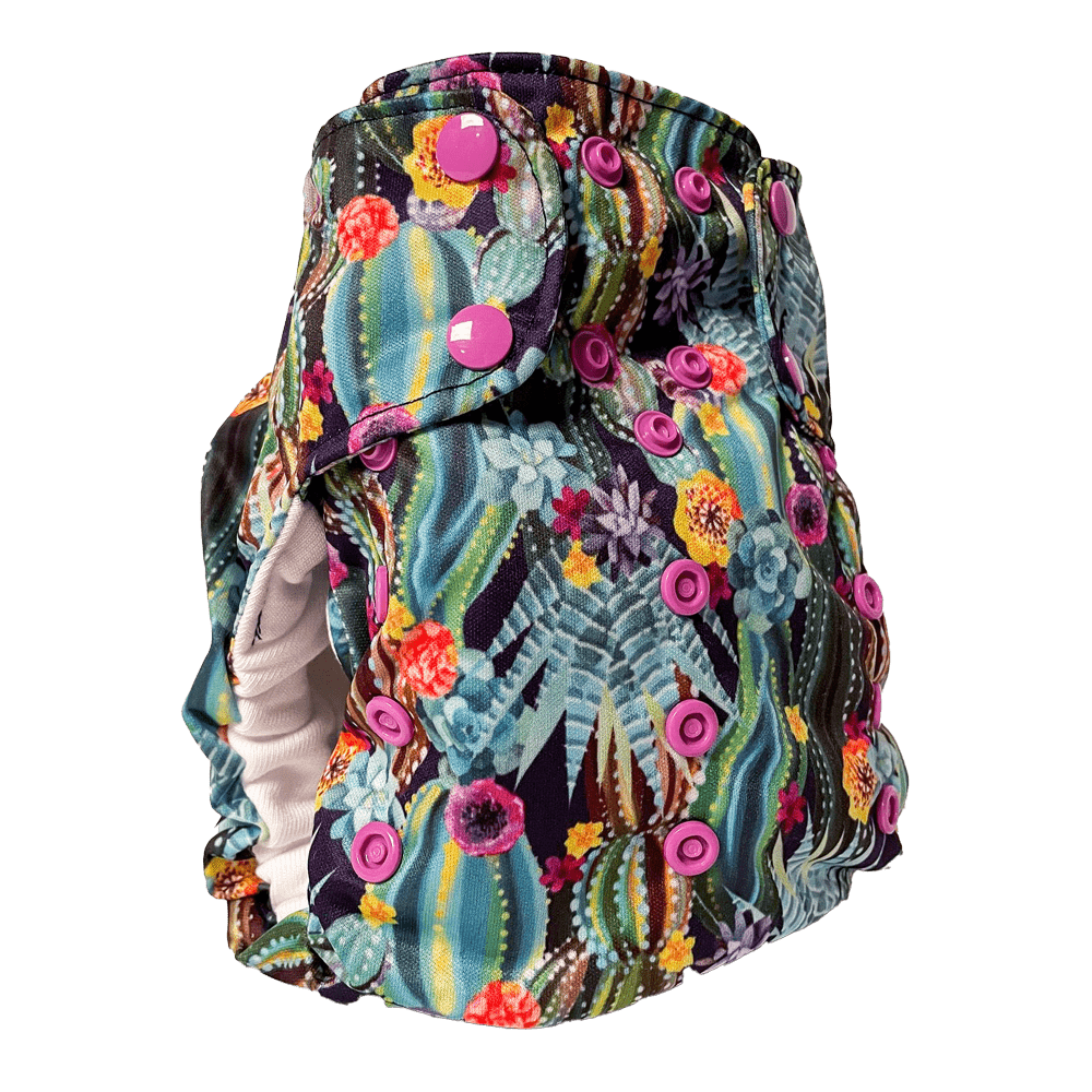 Smart Bottoms Dream Diaper 2.0 - Midnight Bloom - 