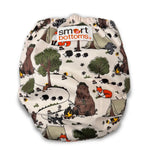 Smart Bottoms Dream Diaper 3.0 Natural Fiber Pocket Diaper - Happy Camper - 