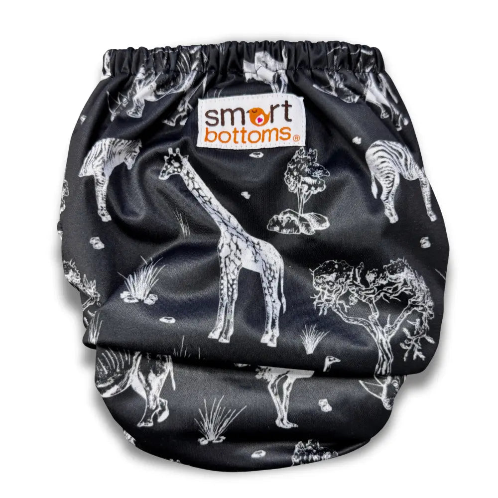 Smart Bottoms Dream Diaper 3.0 Natural Fiber Pocket Diaper - Safari Adventure - 