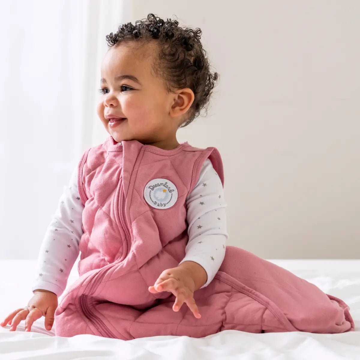 Dreamland Baby Dream Weighted Sleep Sack with CoverCalm Technology for Peaceful Babies - Apparel & Accessories > Clothing > Baby & Toddler Clothing > Baby & Toddler Sleepwear Sleep Sack