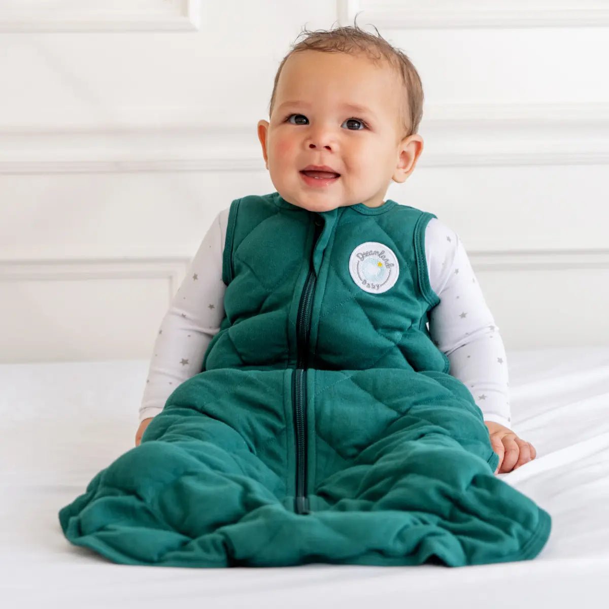 Dreamland Baby Dream Weighted Sleep Sack with CoverCalm Technology for Peaceful Babies - Apparel & Accessories > Clothing > Baby & Toddler Clothing > Baby & Toddler Sleepwear Sleep Sack