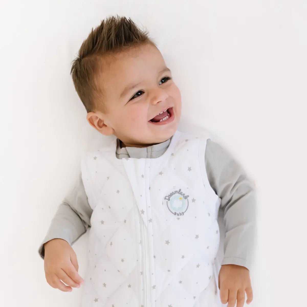 Dreamland Baby Dream Weighted Sleep Sack with CoverCalm Technology for Peaceful Babies - 