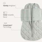 Dreamland Baby Dream Weighted Sleep Swaddle with CoverCalm Technology for Newborns - 