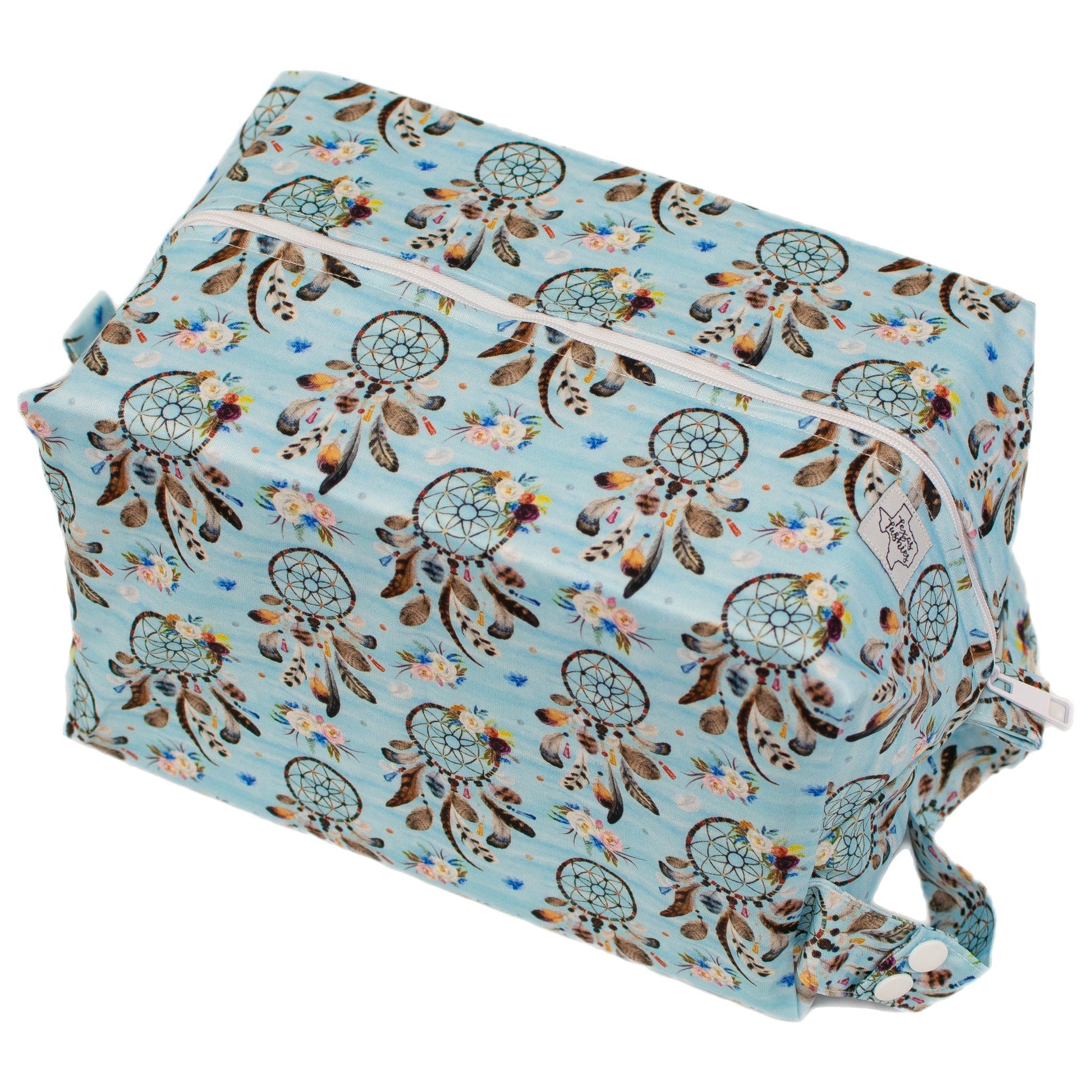 Dreamer Pod Water Resistant Double Lined Diaper Holder for Eight to Ten Stuffed Diapers Texas Tushies
